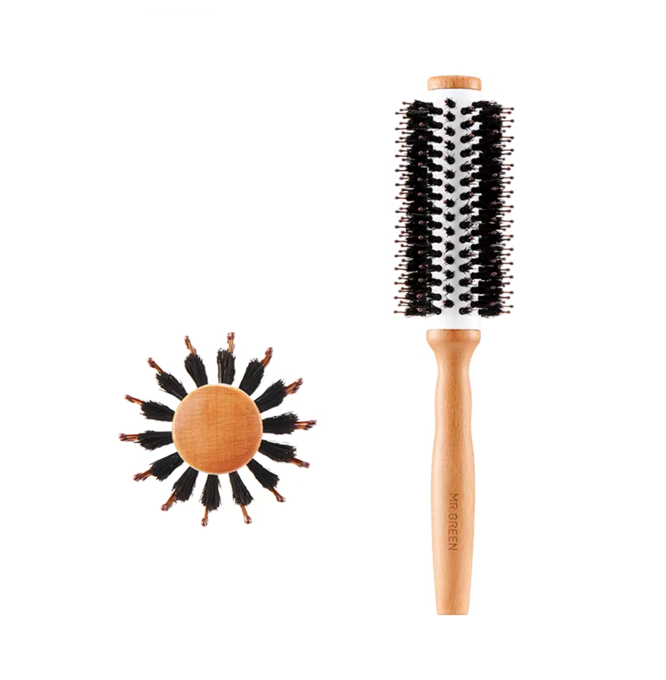 Brosse à cheveux ronde